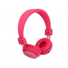 Slušalice MRH-8809 microSD/FM pink