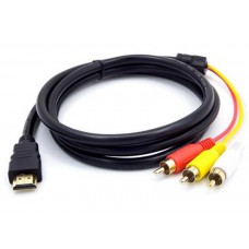 HDMI kabl na 3RCA 1.5m Velteh R01