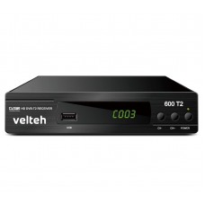 DVB-T2 Digitalni risiver Velteh 600T2 + RF