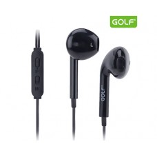 Slušalice za mobilni + mikrofon GOLF M1 crne