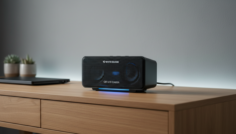 WHITE SHARK GBT-619 IDAKKA Black Bluetooth zvučnik WHITE SHARK GBT-619 IDAKKA Black Bluetooth zvučnik